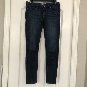 paige womens verdugo ankle skinny jeans blue 27